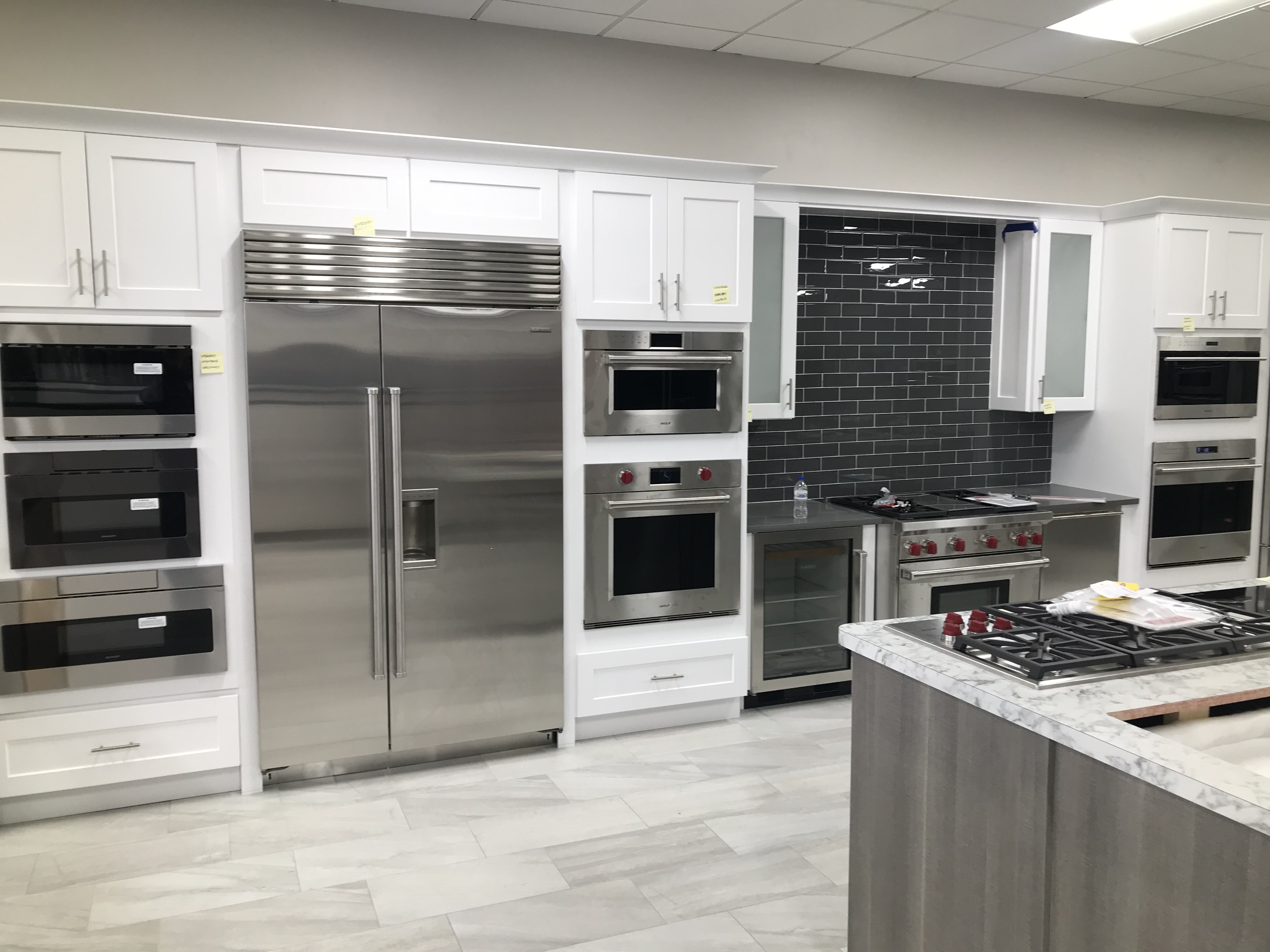 Grand Appliance Germantown Appliance Staging Luxury Appliances